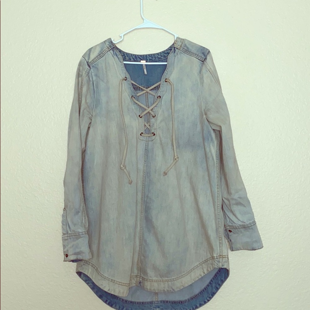 Free People Denim Dress